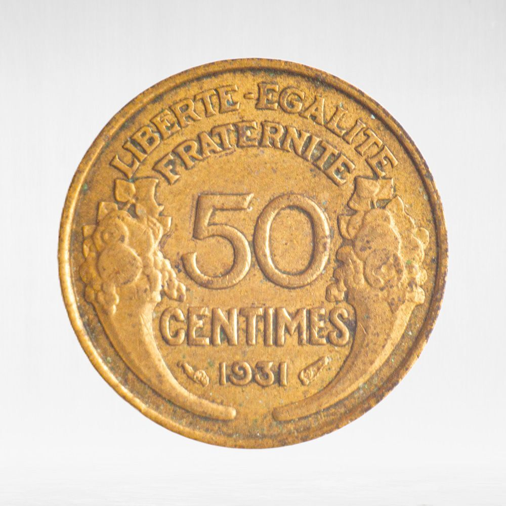 France, 50 Centimes 1931 - Pierre-Alexandre Morlon, VF