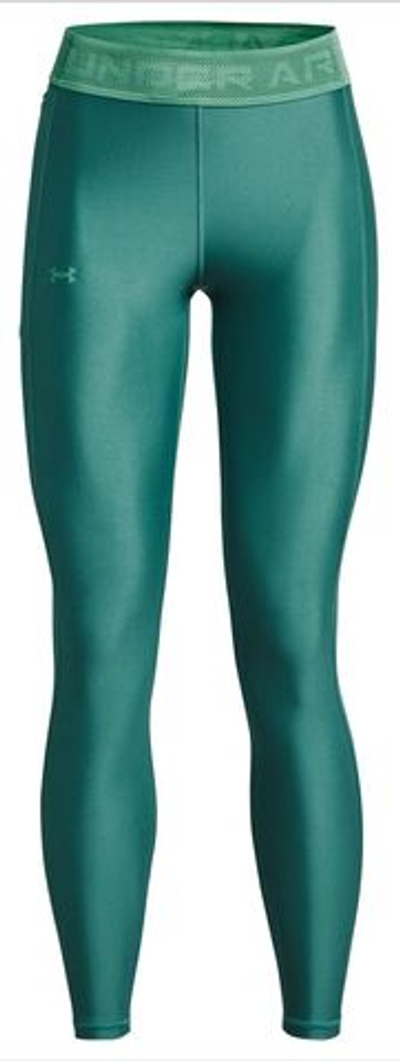 Леггинсы Under Armour Women's HeatGear Branded Waistband Leggings - Green
