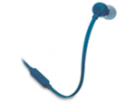 Гарнитура JBL Tune 110, 3.5 мм, вкладыши, синий