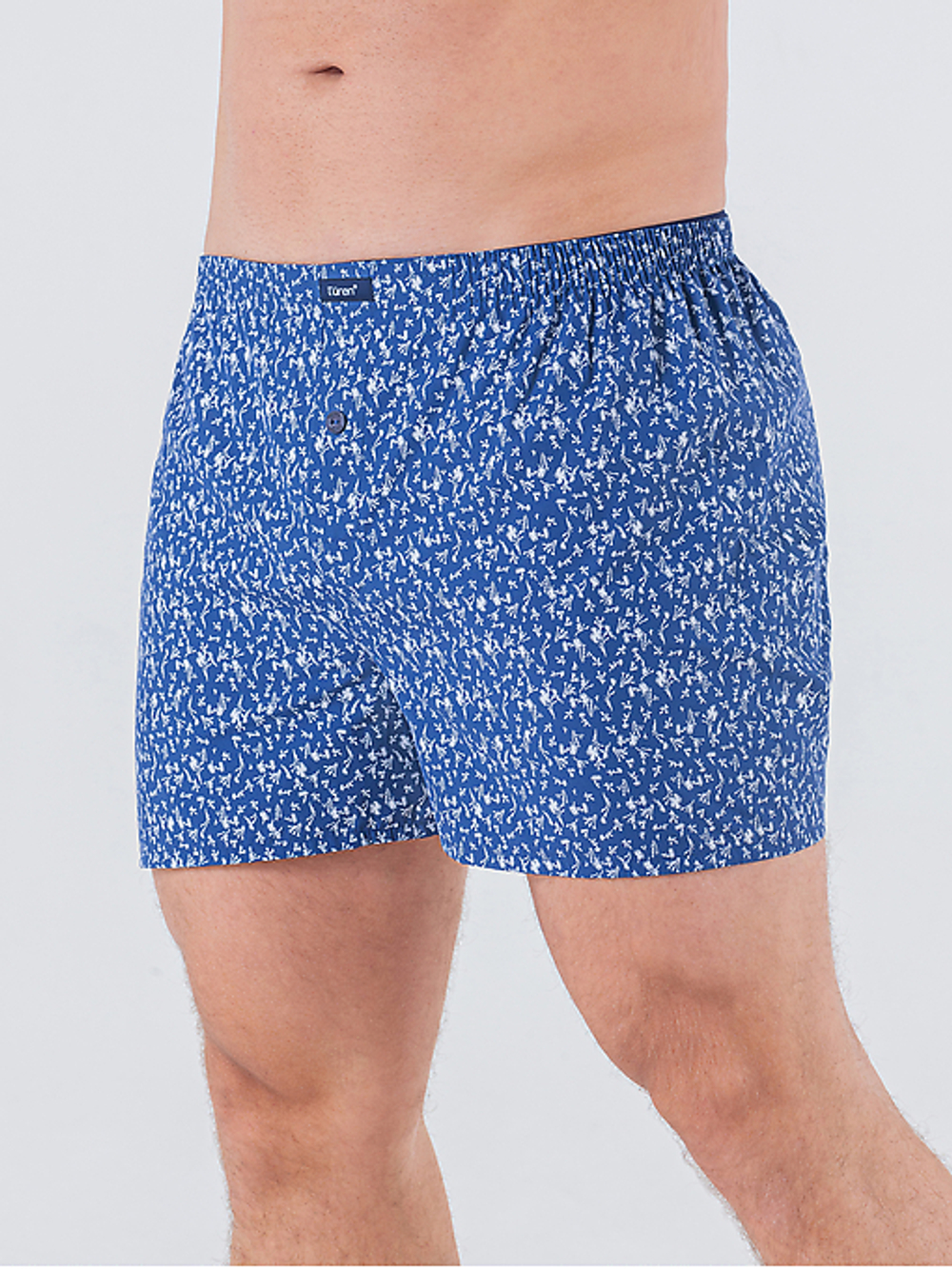 Трусы мужские боксеры синий