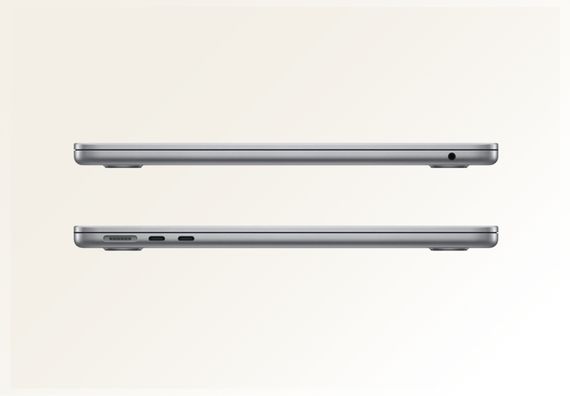 Ноутбук Apple MacBook Air 13.6" (M2, 8 Gb, 256 Gb SSD) Серый космос (MLXW3)