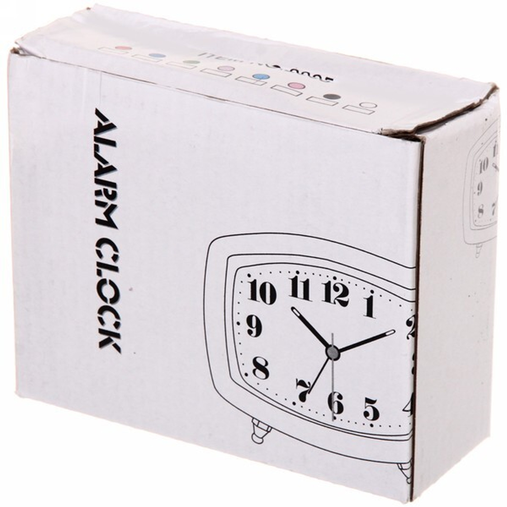 Будильник «Ария» синий 12*9*4см GH2665