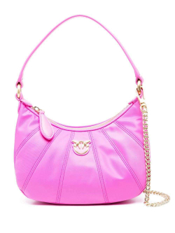 MINI LOVE BAG HALF MOON FULL COLOR FLUORESCENT FUCHSIA