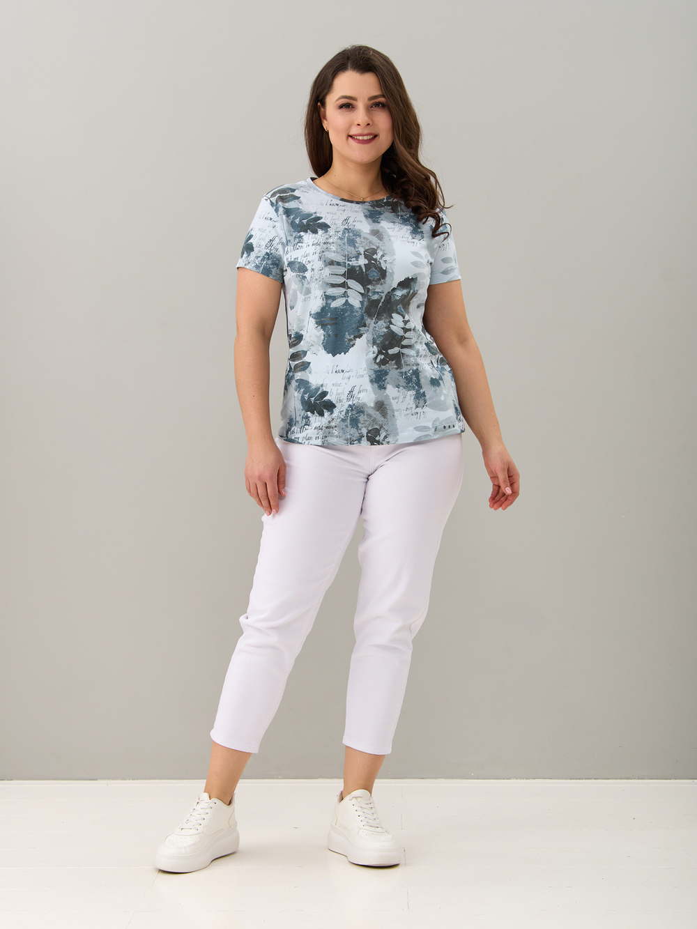 Футболка Фкл-192/морволна-листья