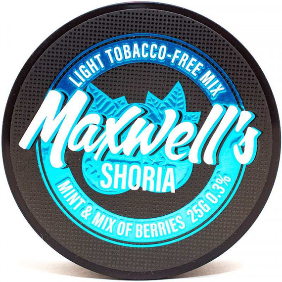 Смесь Maxwells Light Shoria - Мята и лесные ягоды 0,3% (25гр)