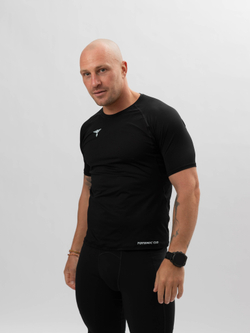 Спортивная футболка DRI FIT реглан TOTEMIC CLO черная