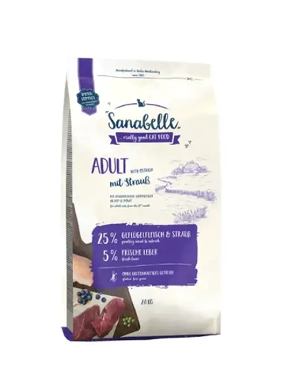 Сухой для кошек Adult (страус)