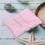 Полотенце махровое 30*30см «LUNA» цвет светло-розовый 10100 плотность 360гр/м2