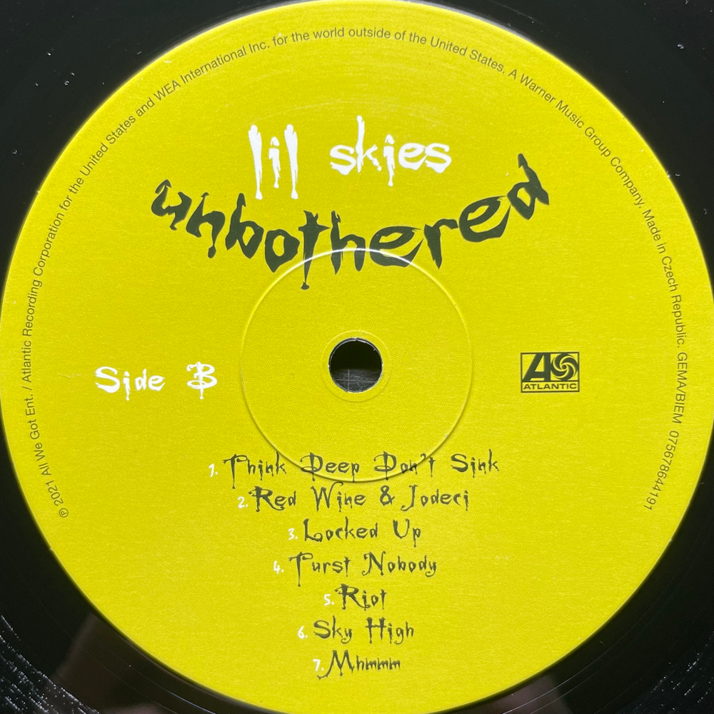 Lil Skies - Unbothered (США 2021г.)
