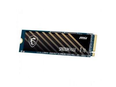 SSD накопитель MSI Spatium M450 1ТБ, M.2 2280, PCIe 4.0 x4, NVMe [S78-440L980-P83]