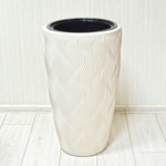 Кашпо Флэйм 61л, со вставкой 289*230мм (светло-бежевый)