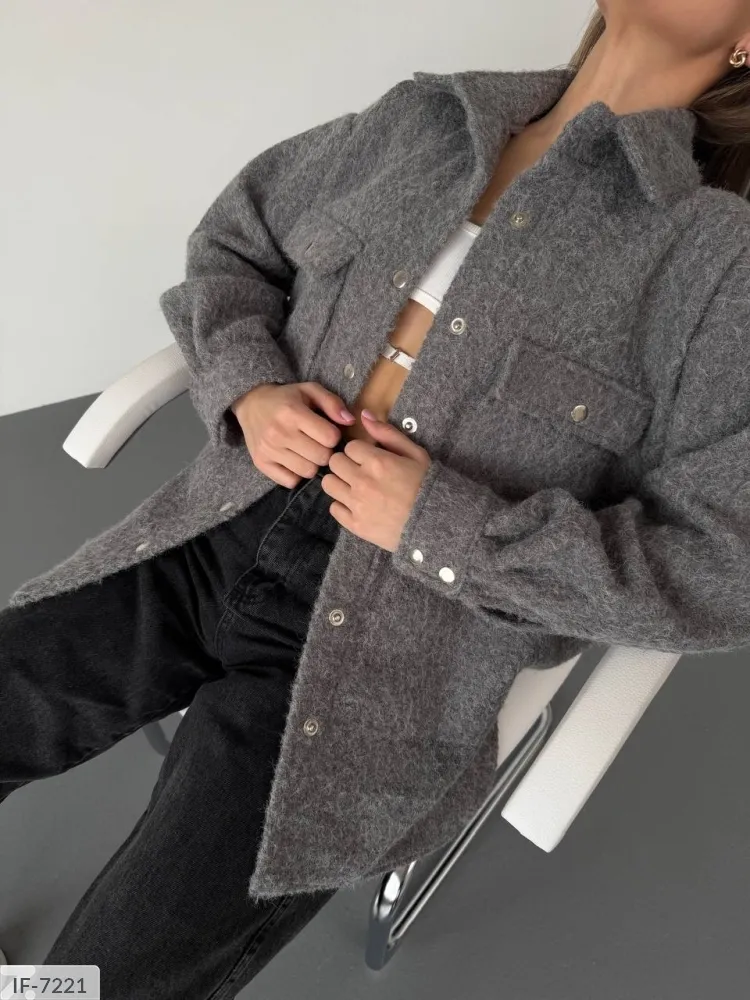 Рубашка IF-7220 Фабрика Моды