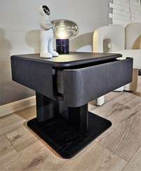 Тумба прикроватная 4617, черная