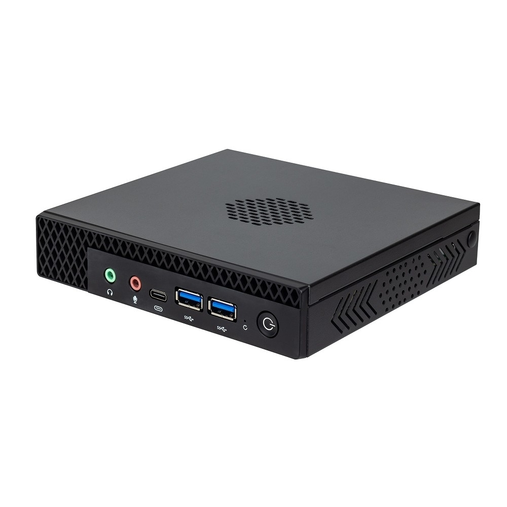 Hiper T1 Nettop HIPER Basis T1, Intel Celeron N4000, 1*DDR4 SO DIMM, Intel HD 600 (1*HDMI, 1*DP, 1*VGA),4*USB3.0, 2*USB2.0, 1*Type-C, 1*RJ45, 1*SPK, 1*MIC,WiFi, VESA
