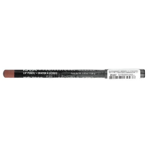 NYX Professional Makeup, Тонкий карандаш для губ, 857 телесный бежевый, 1,04 г (0,03 унции)