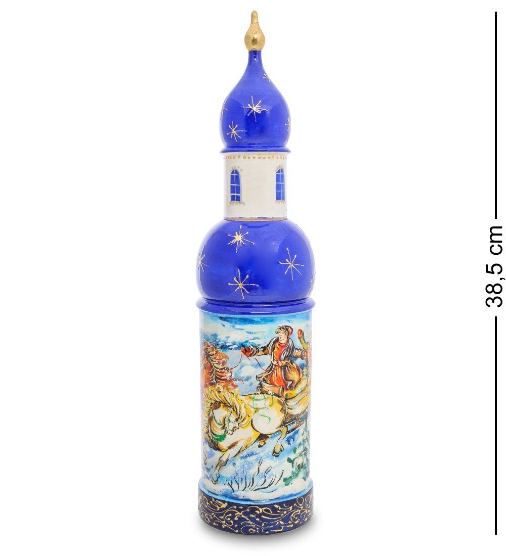 Народные промыслы МР-25/100 Футляр для бутылки «Тройка»