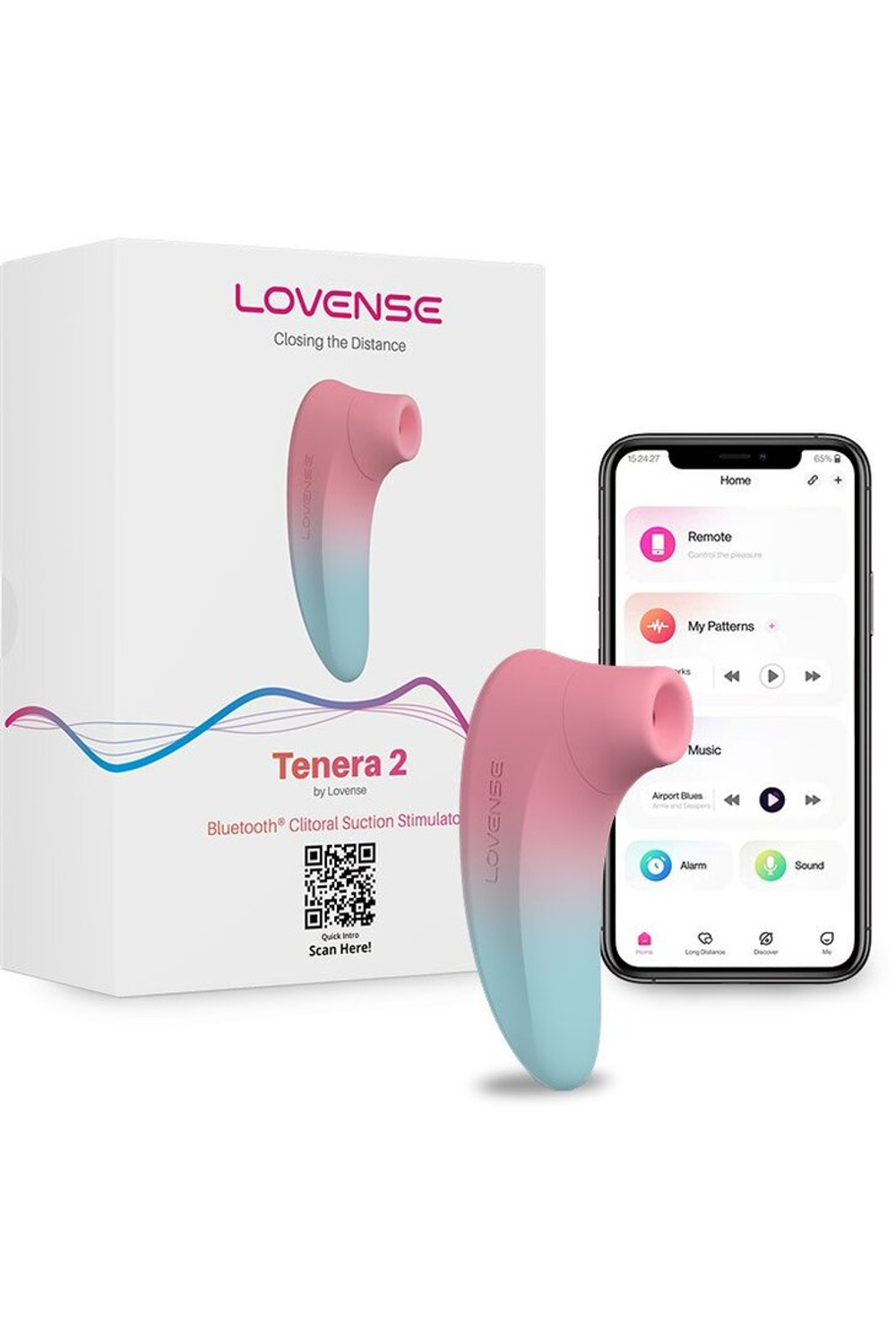 LOVENSE Tenera 2 PulseSense - Вакуумно-волновой стимулятор клитора