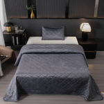 Велюровое покрывало ромб OVF036