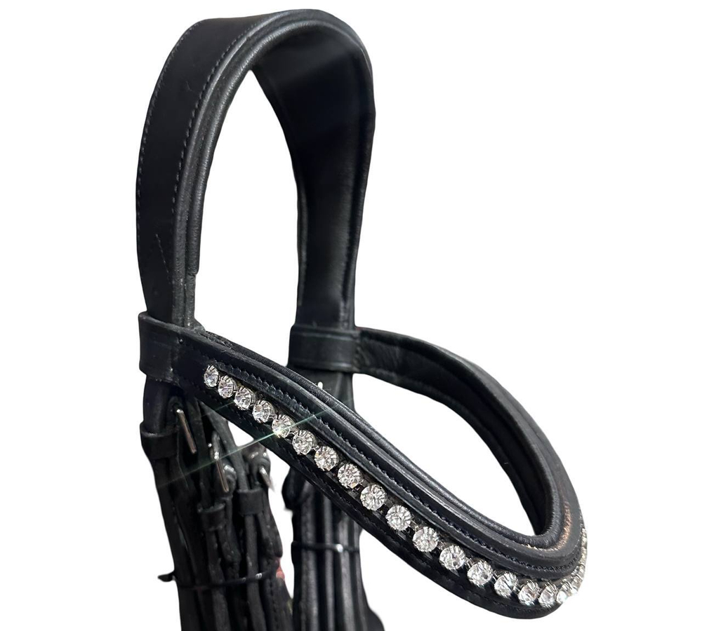 Оголовье мундштучное c дутыми ремнями