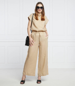 льняная рубашка далее Marella SPORT - бежевый(31910324)