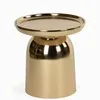 Кофейный стол Wallin Ø38х39 см, золотой