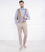 Льняная рубашка Hanson Joop! Jeans - голубой(30036488)