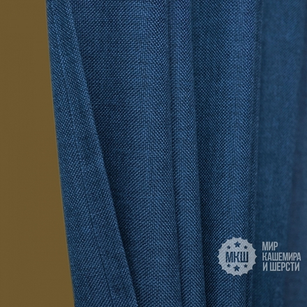 Готовые шторы для дачи ДЖЕРРИИ (арт. BL01-274-09) - (140х270)х2 см. - синий