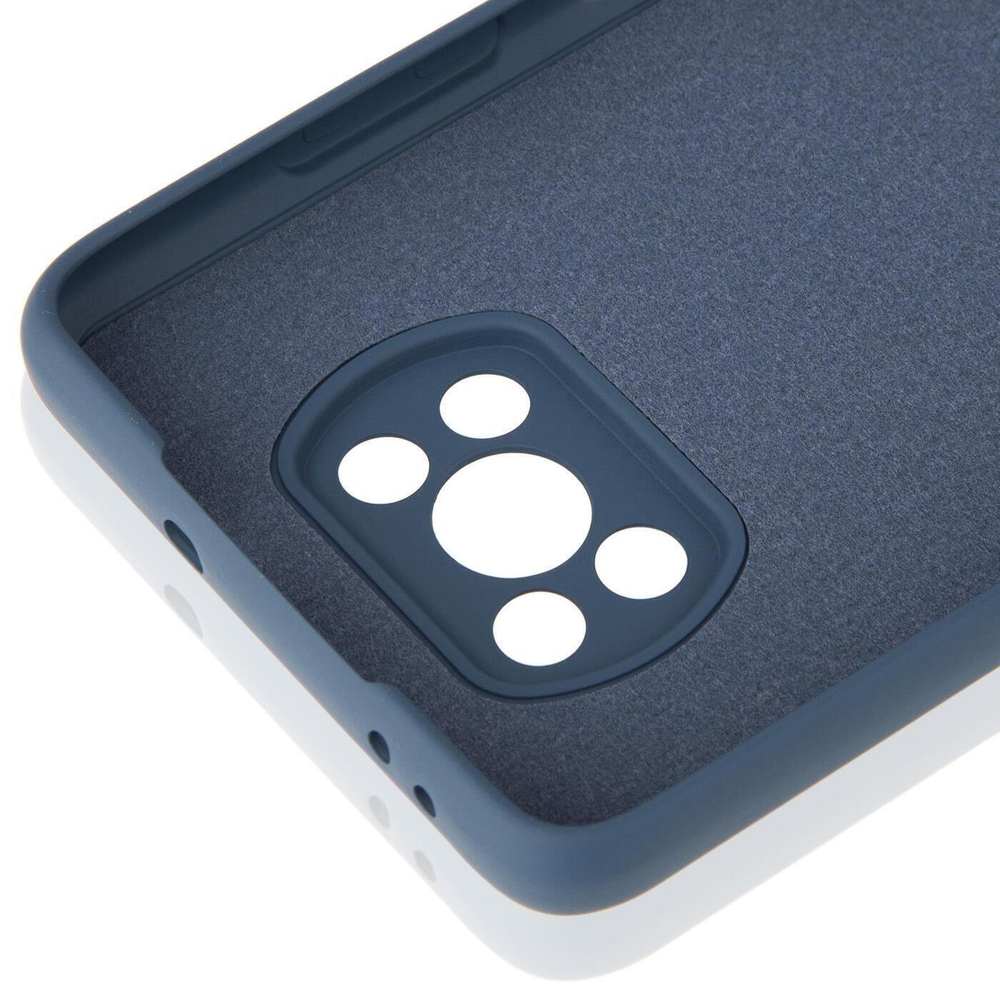 Чехол ROSCO для Poco X3 NFC;Poco X3 Pro оптом (арт. XM-PX3-NSRB-BLUE)