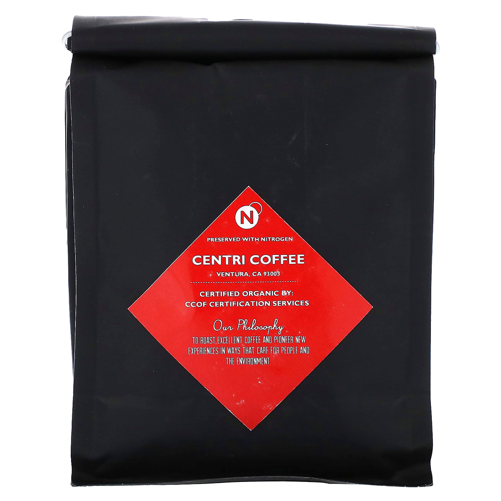 Centri Coffee, Centri Coffee, органическая Колумбия, коричневый сахар и запеченное яблоко, цельные бобы, 340 г (12 унций)