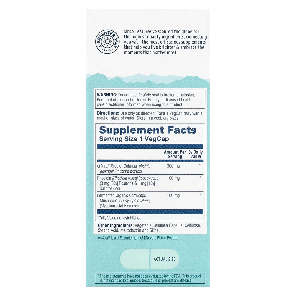 Solaray, SharpMind ™ Energy, 30 растительных капсул