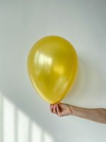 S Шар металлик 12"/30 см №25 золото Золото яркое (БГ-17)