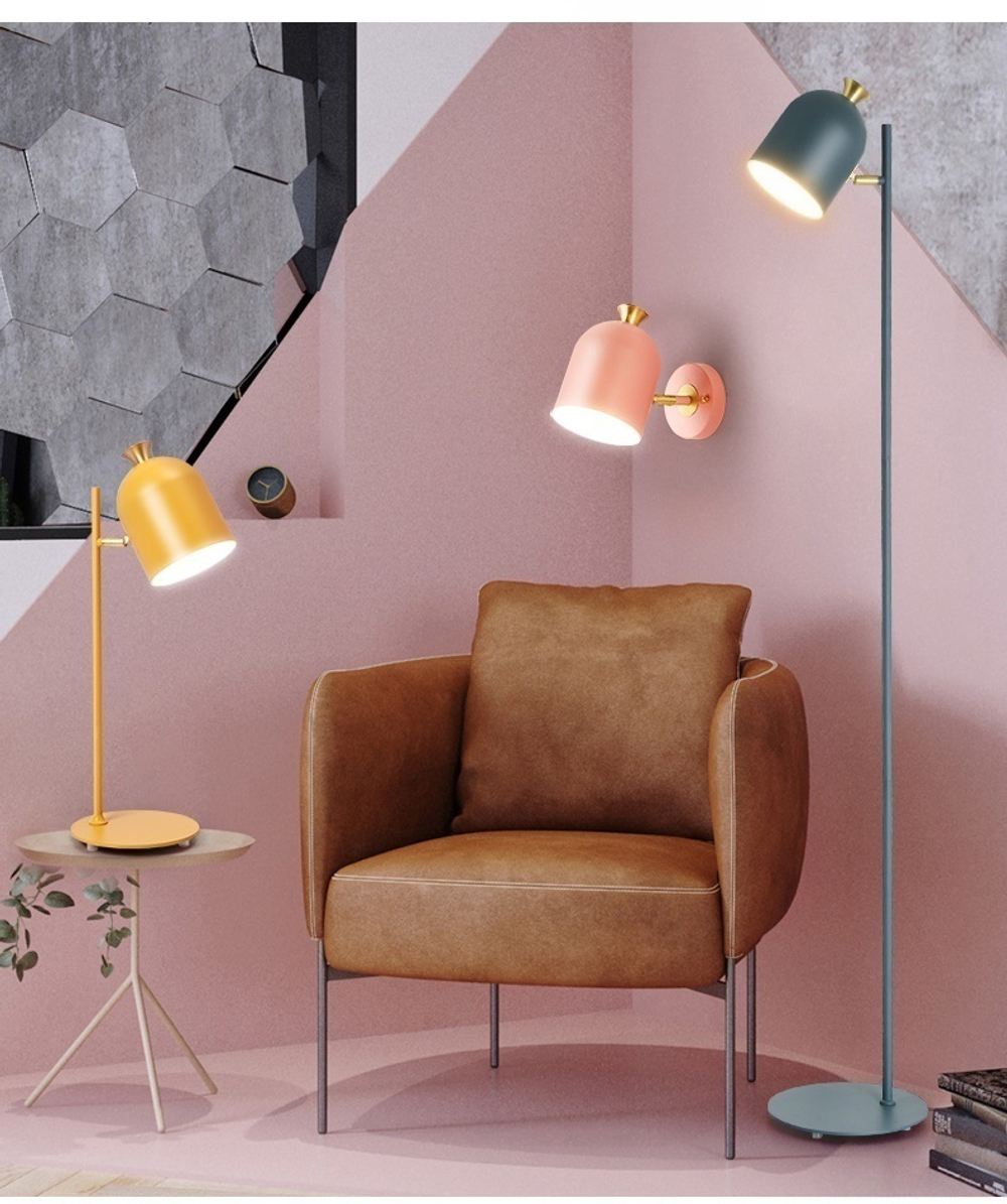 Настенный дизайнерский светильник Hood by Light Room (синий)