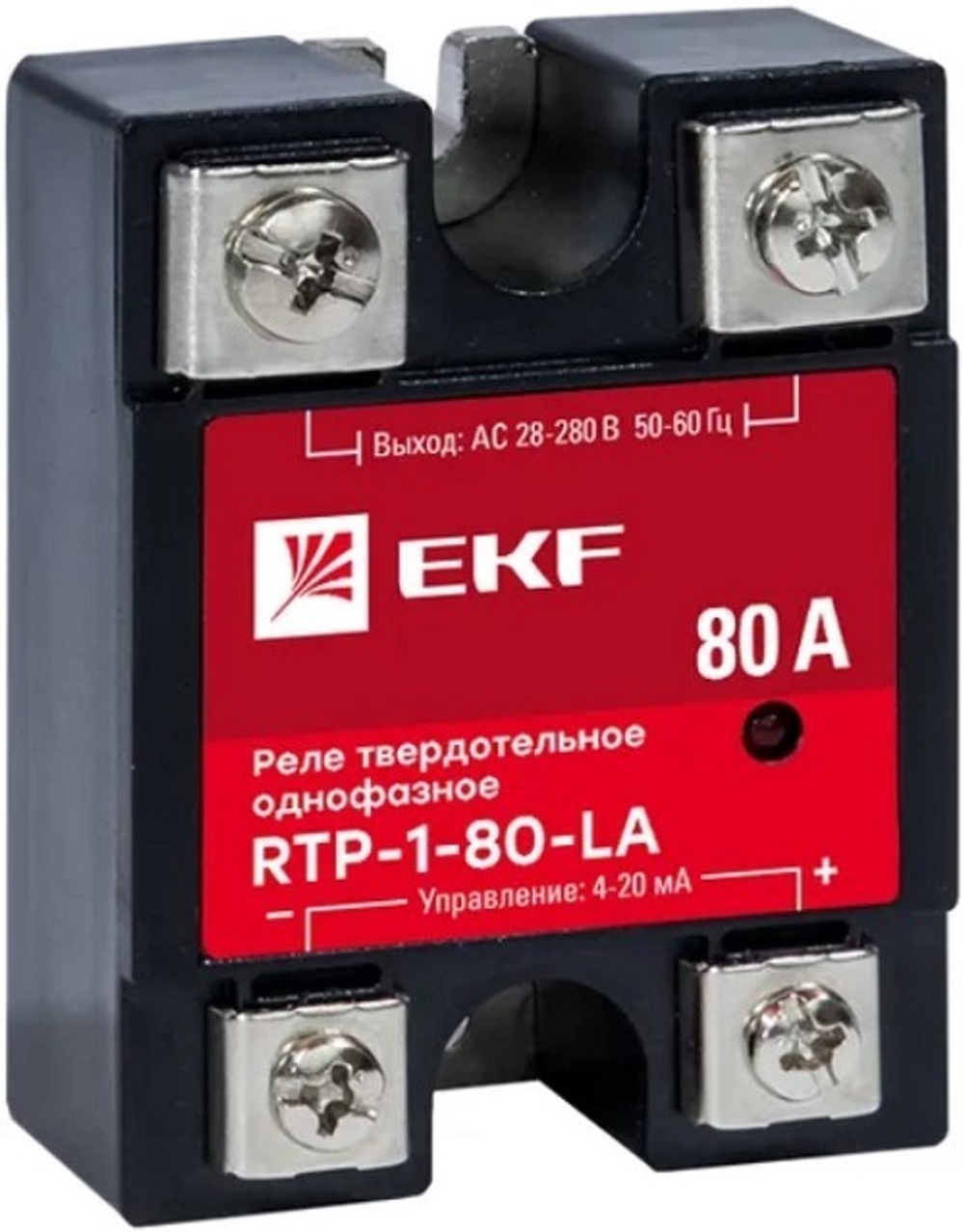 Реле  EKF rtp-1-80-la