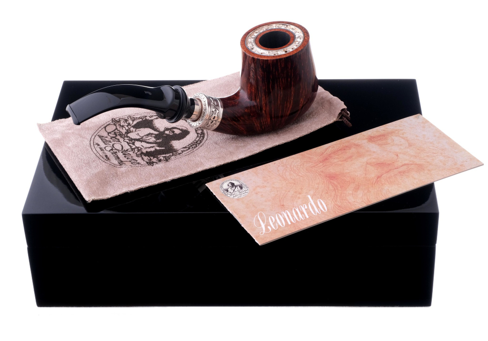Курительная трубка Ser Jacopo Leonardo da Vinci L1 Bent в шкатулке