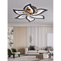 Светильник потолочный светодиодный Rivoli Cassandra 6194-733 LED 3000-6250К 84 Вт с пультом | Rivoli
