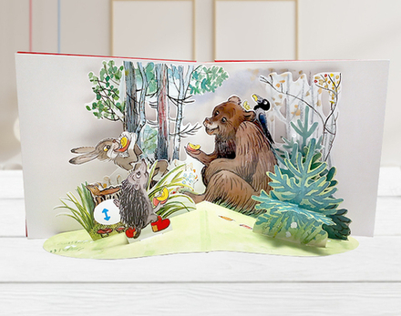 Сказки. Интерактивная, объёмная панорама, pop-up элементы