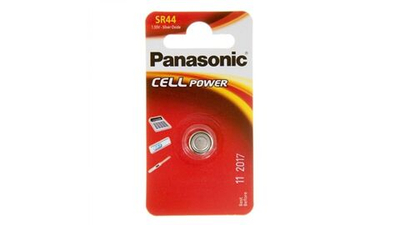 Батарейка Panasonic Silver Oxide SR-44 серебряно-оксидная 1 шт