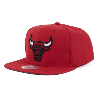 Кепка Mitchell&Ness NBA Conference Patch Snapback Chicago Bulls Cap Red