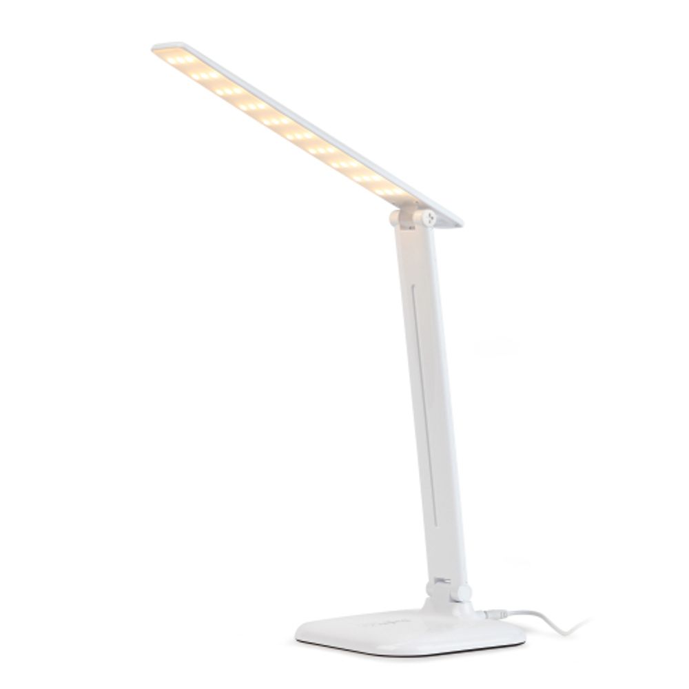 Настольный светильник ЭРА NLED-462-10W-W светодиодный белый | Светодиодные настольные лампы