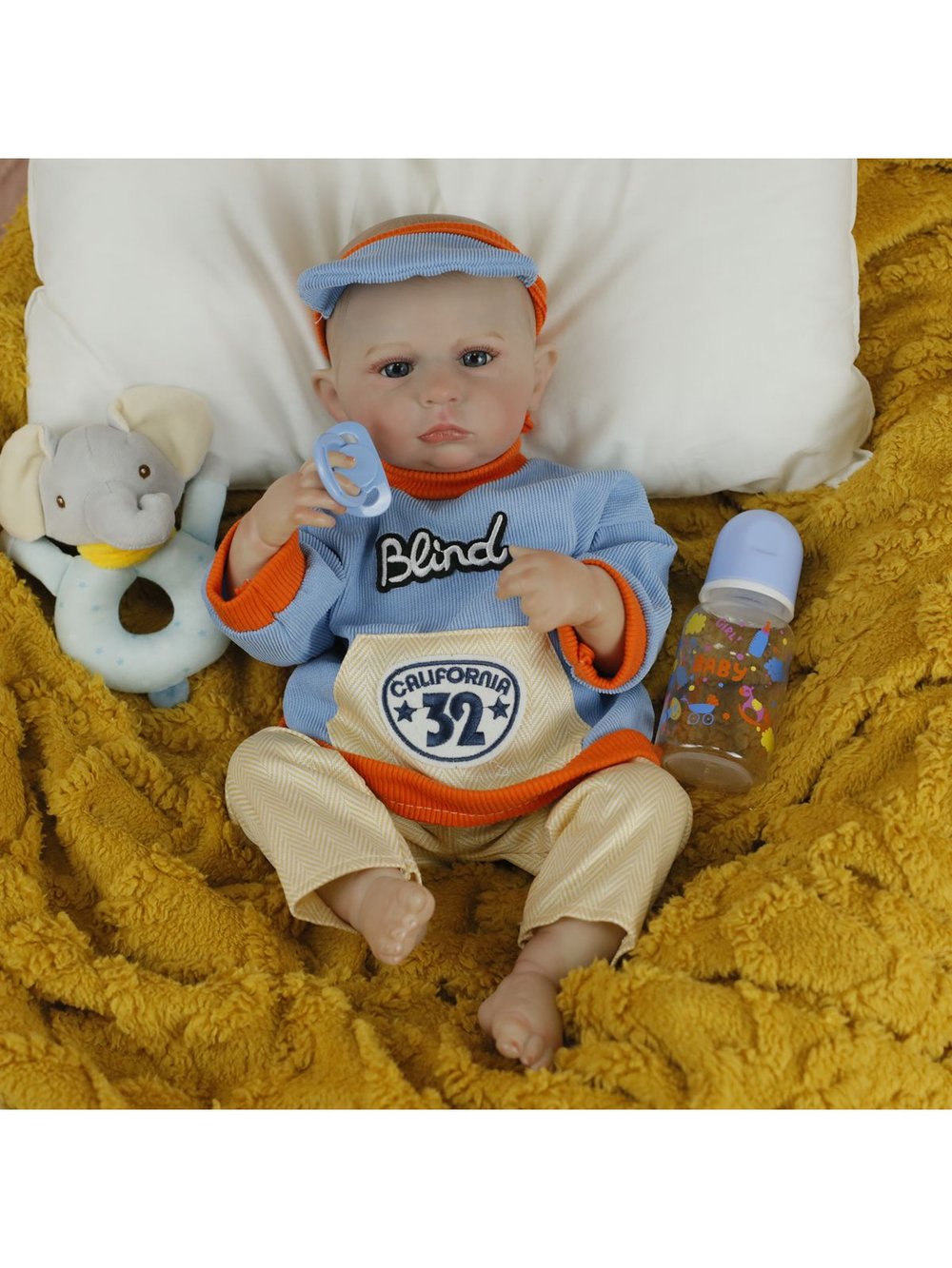 Кукла Реборн виниловая LifeReborn 45см (LR-029)