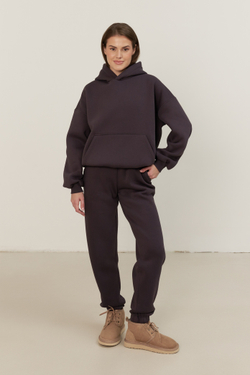 Худи 02 с начесом, антрацит