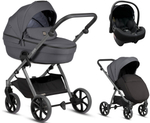 Детская коляска Tutis Uno 6 Plus Essential collection 3 в 1 с автокреслом Elo Lux EduSky Black 1602169 Antracite