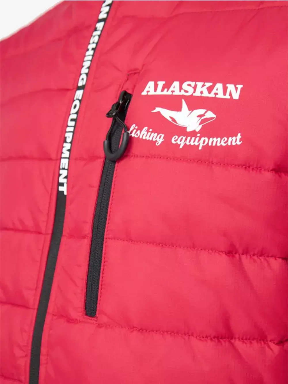Куртка Alaskan Juneau Red утепленная стеганая