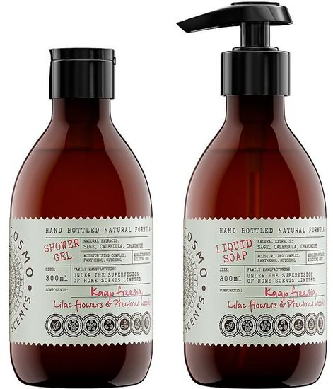 Фрезия, набор гель для душа и мыло для рук, Eteria cosmo