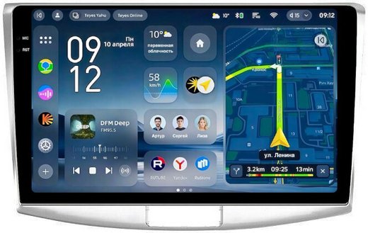 Магнитола для Volkswagen Passat B6, B7, CC 2005-2015 - Teyes CC4-PRO монитор 10.36" 2K QLED на Android 13, Snapdragon 778G, AI, CarPlay, DSP, 4G SIM-слот