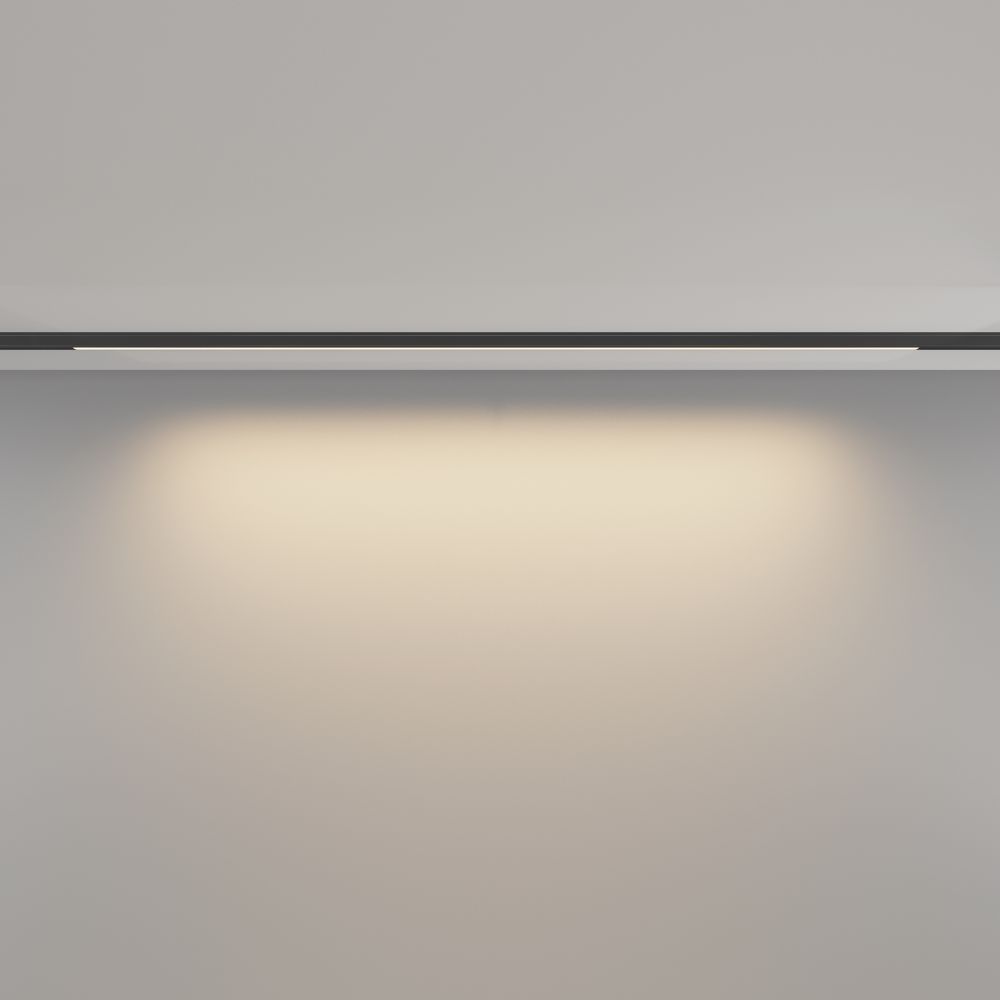 Трековый магнитный светодиодный светильник Maytoni Levity Basis TR190-1-15W3K-B