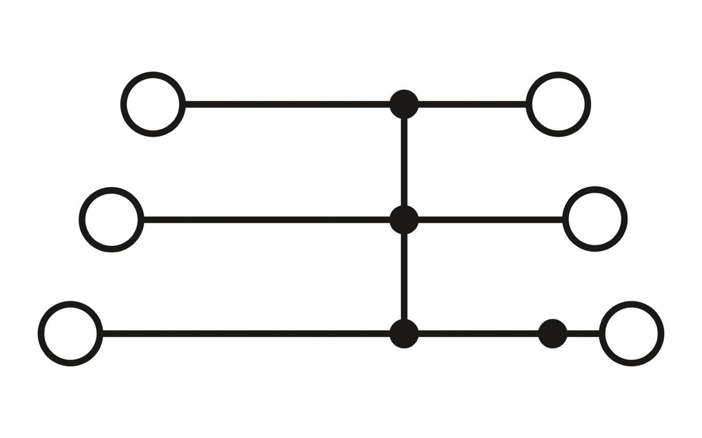 3213742 - PT 1,5/S-3PV - Многоярусный клеммный модуль