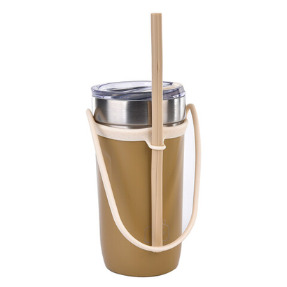 Термокружка / Кофейный термостакан Cusgutte Cafe "MATILDAsan", бежевый, 23-6711-1, KUSUGURU