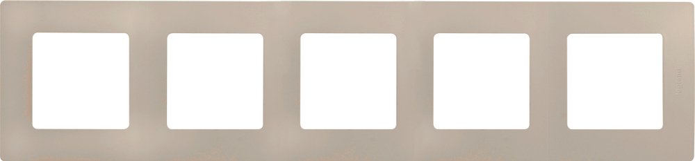 Рамка 5 постов слоновая кость ETIKA Legrand