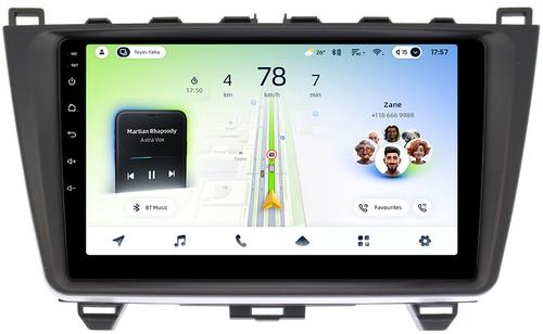 Магнитола для Mazda 6 GH 2007-2012 - Teyes CC4L-DTS монитор 9" IPS, Android 14, Быстрая, Snapdragon 662, CarPlay, 4G SIM-слот
